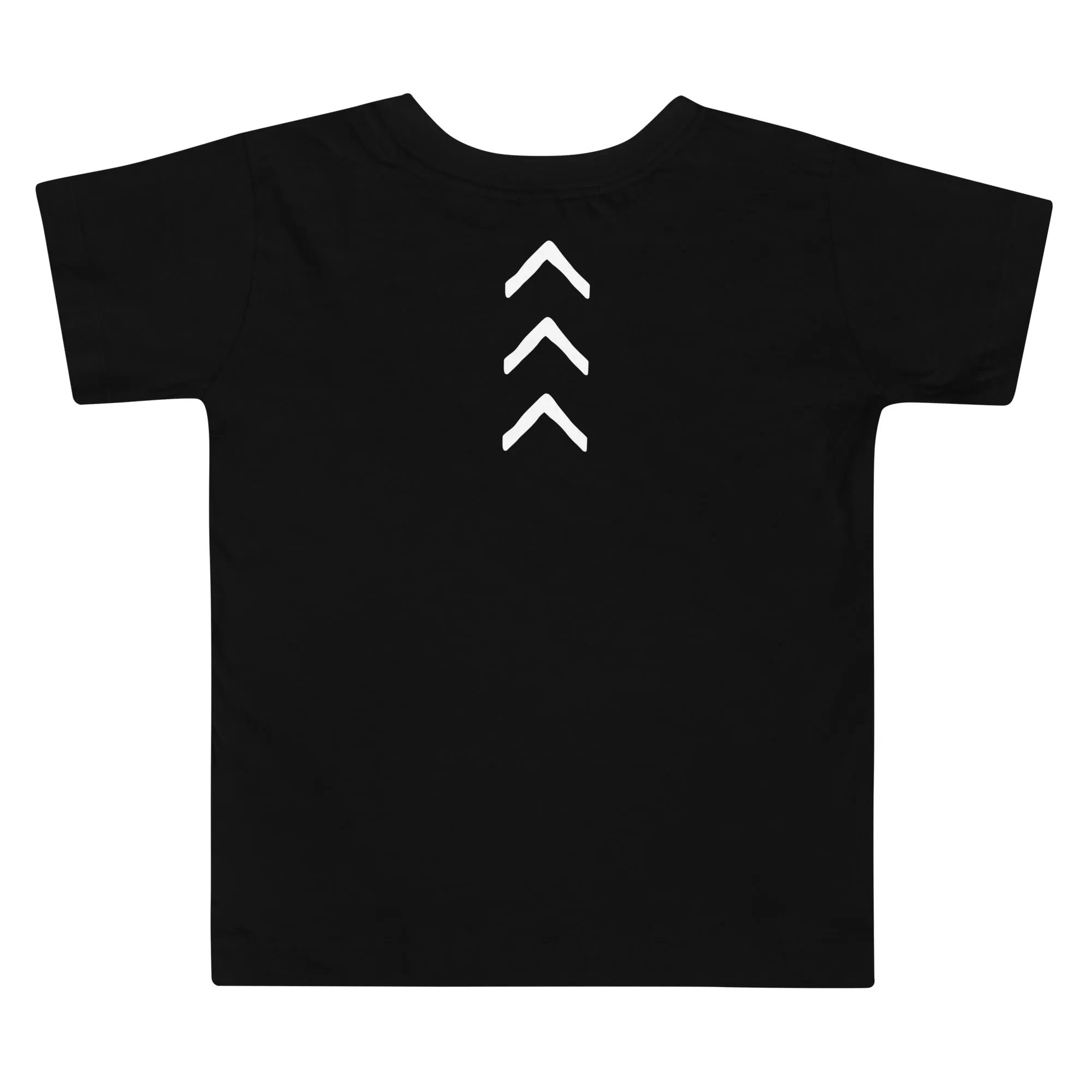 World Down Syndrome day - Celebrate with me Toddler Short Sleeve Tee with 3 arrows on back