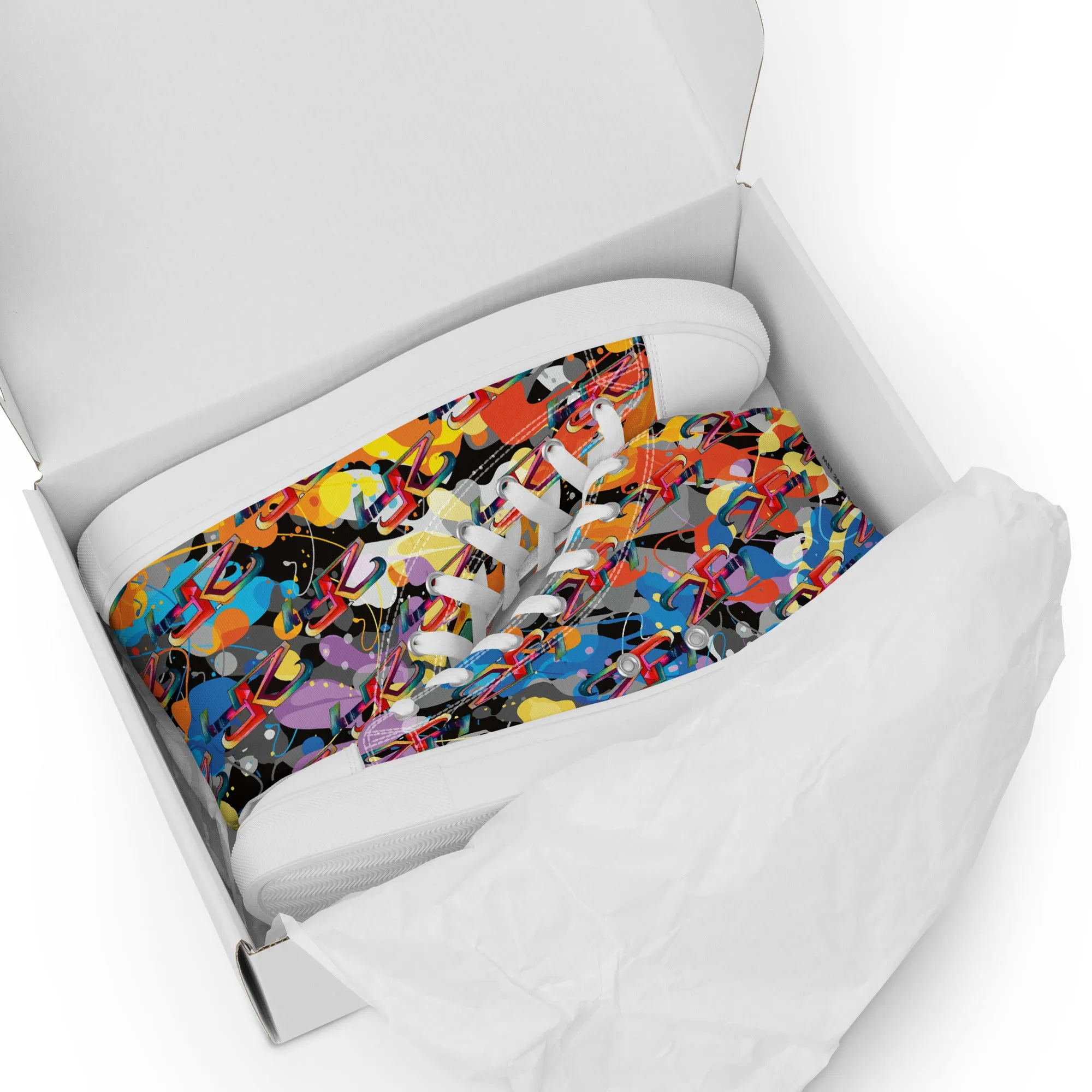 ZY-FY Women’s high top canvas shoes
