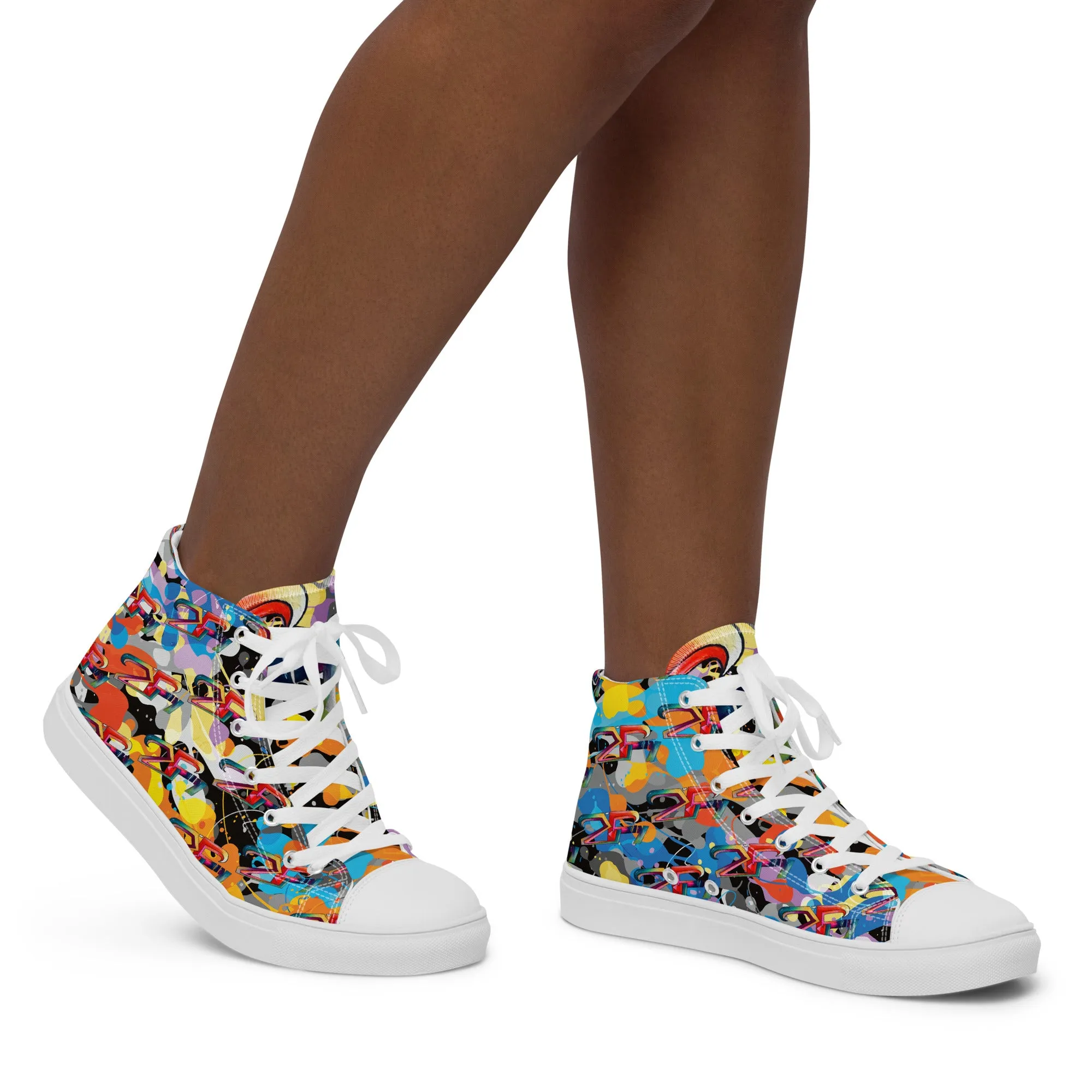 ZY-FY Women’s high top canvas shoes